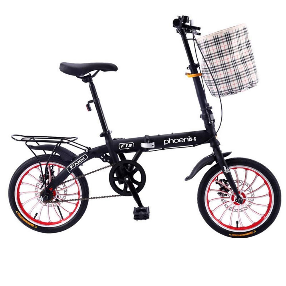 PHOENIX 折りたたみ自転車 黒